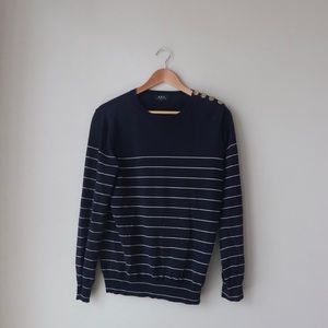 A.P.C. Striped Sweater